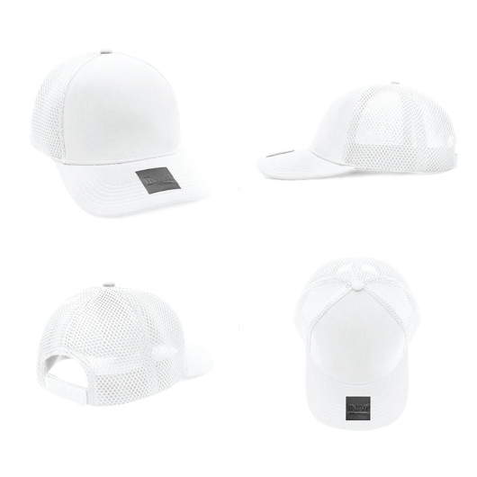 Promotional INIVI Polyester Mesh Caps Angle